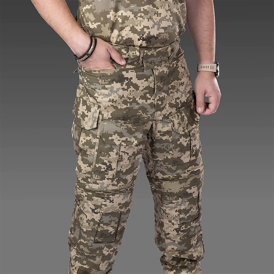 Боевые штаны без наколенников SPECPROM G3 Combat Pants. Пиксель ММ14