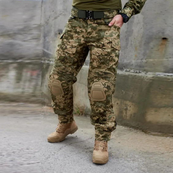 Боевые штаны G3 Combat Pants Пиксель ММ14. Без наколенников.