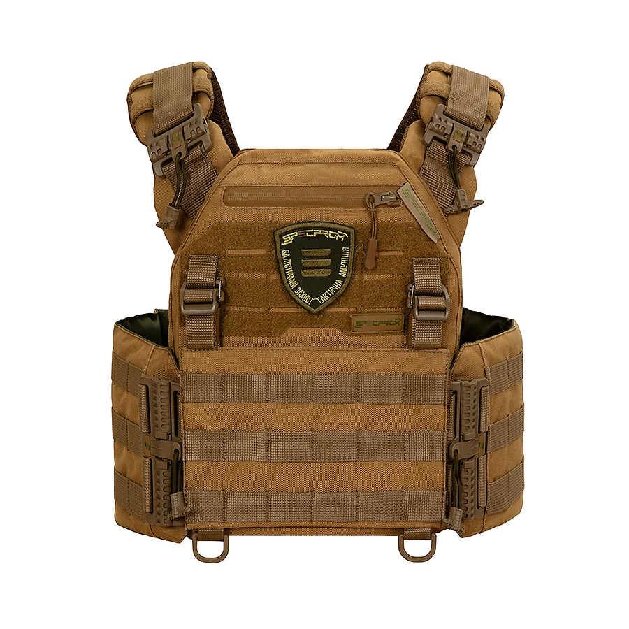Плитоноска Warmor gen.3 Pro с сиcтемой быстрого сброса. Койот.