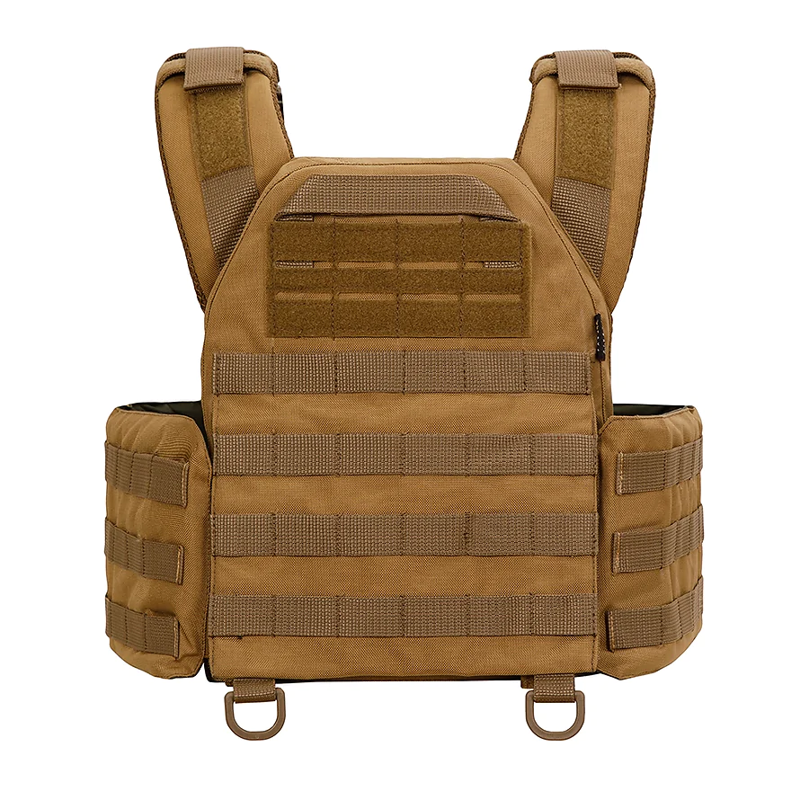 Плитоноска Warmor gen.3 Pro Койот. Сиcтема быстрого сброса. 3 подсумка