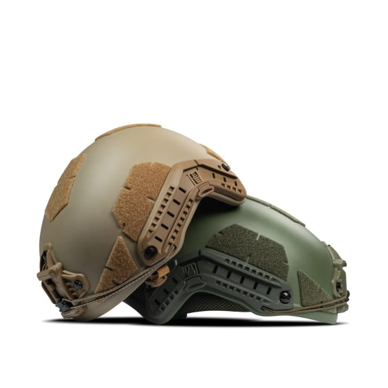 Кевларовый шлем "TOR-D-VN" с подвесной системой WENDY. Койот. Размер M-XL.