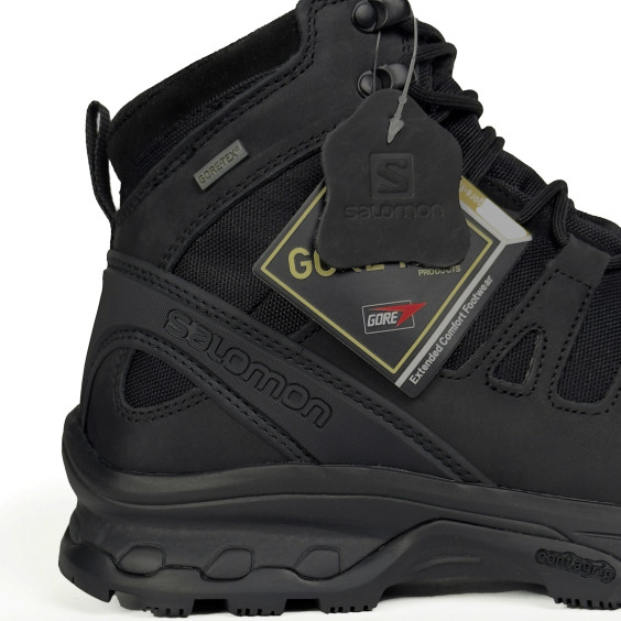 Черевики літні демісезон Salomon Quest 4D GTX Forces 2. Чорні.