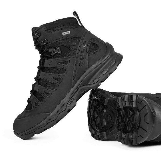 Черевики літні демісезон Salomon Quest 4D GTX Forces 2. Чорні.