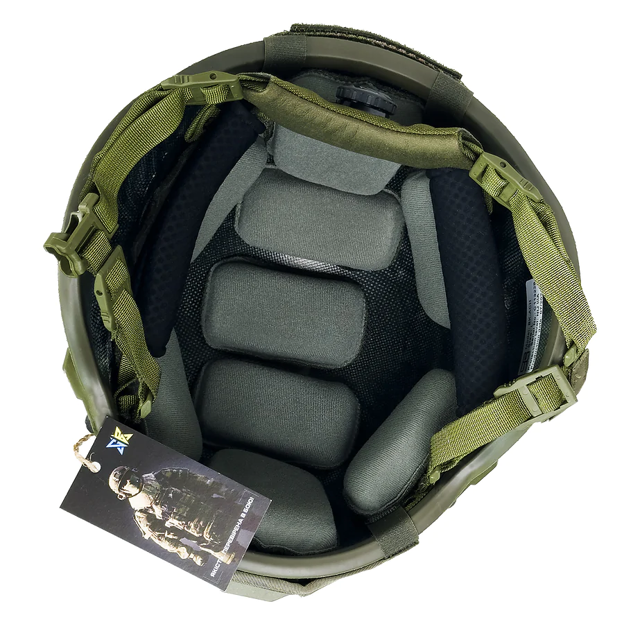 Шлем Sestan-Busch Helmet BK-ACH-MC. Олива. (S-XL)
