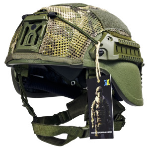 Шлем Sestan-Busch Helmet BK-ACH-MC. Олива. (S-XL)