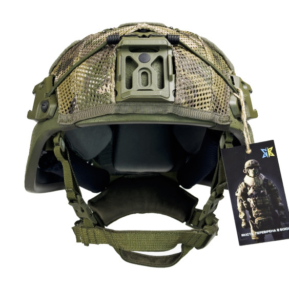 Шолом Sestan-Busch Helmet BK-ACH-MC. Олива. (S-XL)