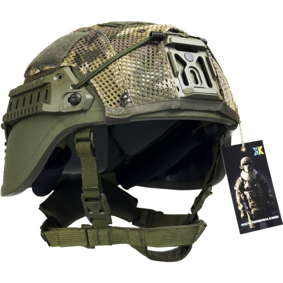 Шолом Sestan-Busch Helmet BK-ACH-MC. Олива. (S-XL)