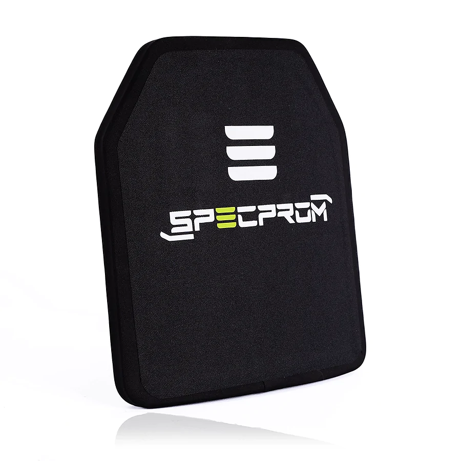 Керамическая бронеплита 6-го класса SPECPROM 2.8 кг. Размер 25 на 30 см