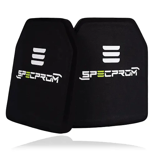 Керамічні бронеплити 6-го класу SPECPROM. Вага 5,6 кг. Розмір 25 на 30 см. Комплект - 2 шт
