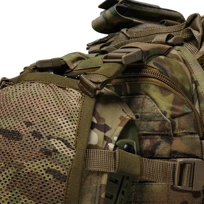 Плитоноска BOGUNKA PRO з системою швидкого скидання. 3 підсумки під АК. Мутьтикам