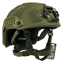 Шолом FAST VELCRO SPECPROM рівень захисту NIJ IIIA. Олива