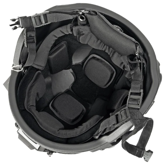 Шлем MICH VELCRO SPECPROM уровень защиты NIJ IIIA. Черный