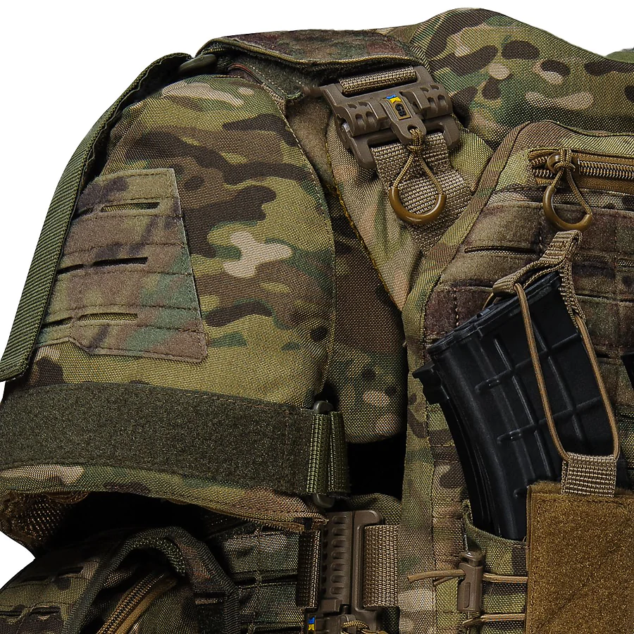 Баллистическая защита шеи и плечей Warmor Neck Protection 2.0. 1 класс SPECPROM. Мультикам