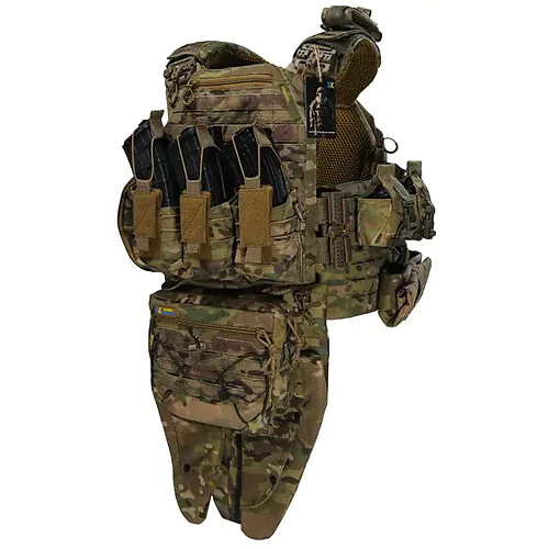 Плитоноска BOGUNKA PRO MAX з системою швидкого скидання. Мутьтикам