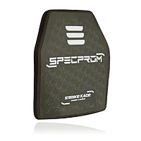 Керамическая бронеплита S-Line 5-го класса SPECPROM. Вес 2.49 кг. Размер 25 на 30 см.