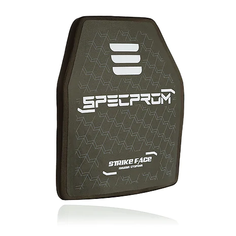Керамическая бронеплита S-Line 5-го класса SPECPROM. Вес 2.49 кг. Размер 25 на 30 см.