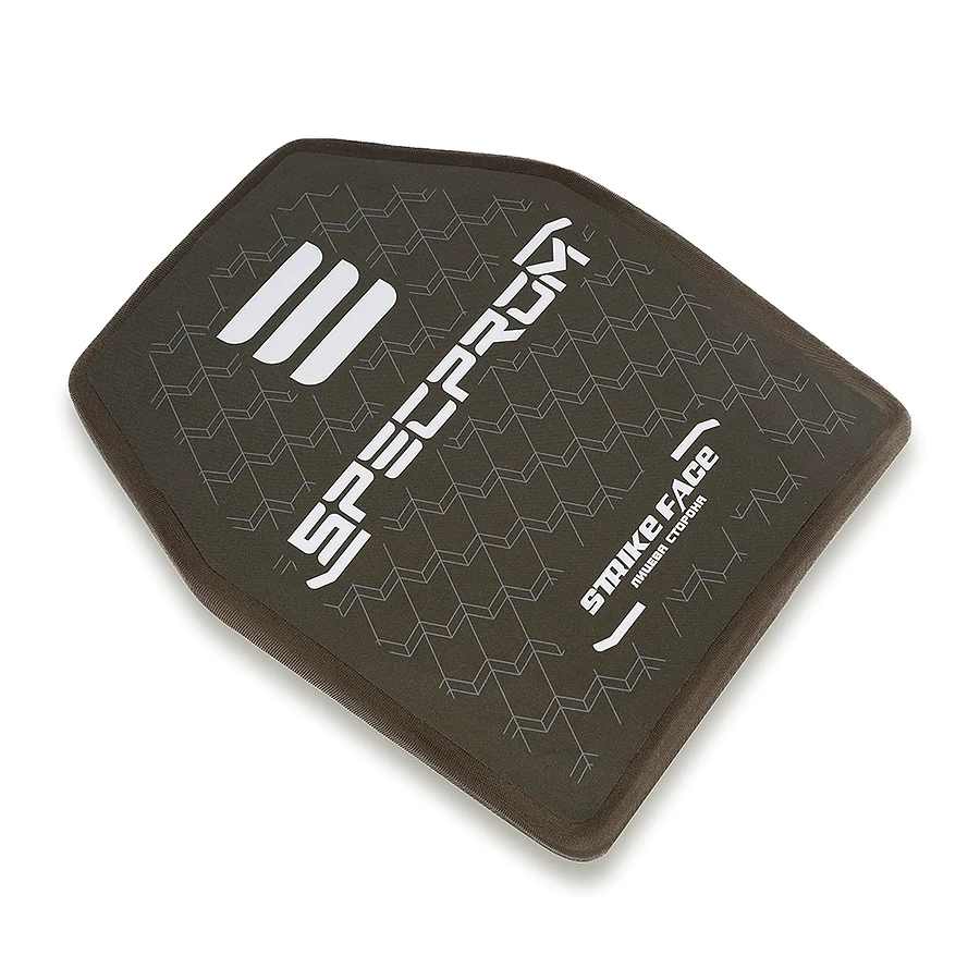 Керамическая бронеплита SPECPROM S-Line 5-го класса. Вес 2.49 кг. Размер 25 на 30 см. Олива