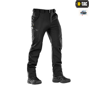 Штани M-Tac Soft Shell Winter Black