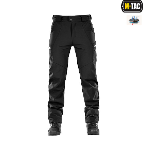 Штаны M-Tac Soft Shell Winter Black