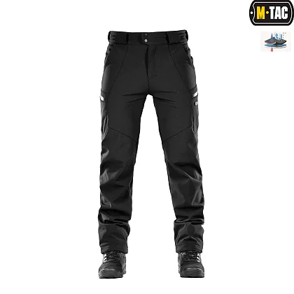 Штани M-Tac Soft Shell Winter Black