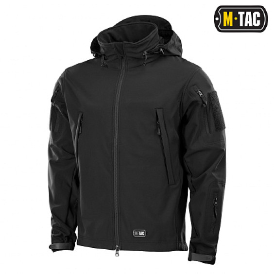 Куртка M-Tac Soft Shell Black. Чорна