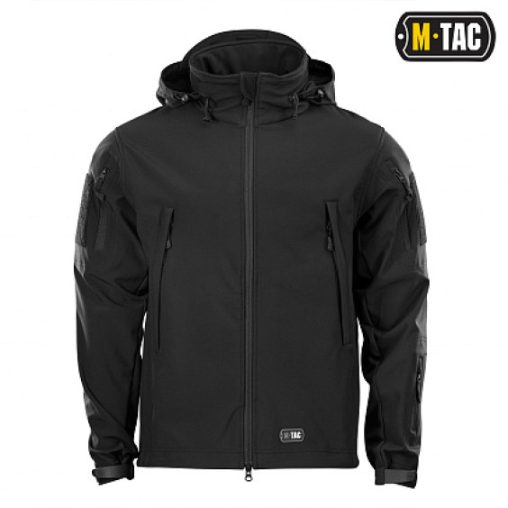 Куртка M-Tac Soft Shell Black. Чорна