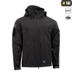 Куртка Soft Shell з підстібкою Black. Чорна