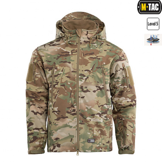 Куртка M-Tac Soft Shell с подстежкой MC. Мультикам