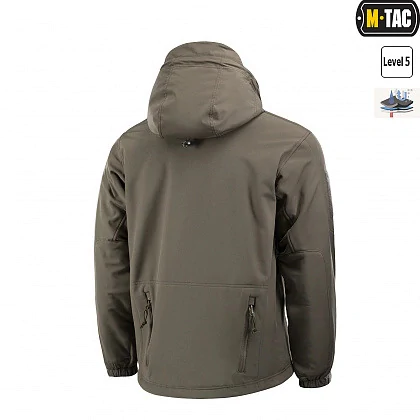 Куртка M-Tac Soft Shell с подстежкой Olive. Олива