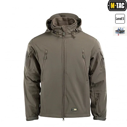 Куртка M-Tac Soft Shell с подстежкой Olive. Олива
