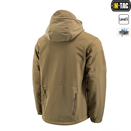 Куртка M-Tac Soft Shell с подстежкой Tan. Койот
