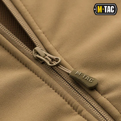 Куртка M-Tac Soft Shell с подстежкой Tan. Койот