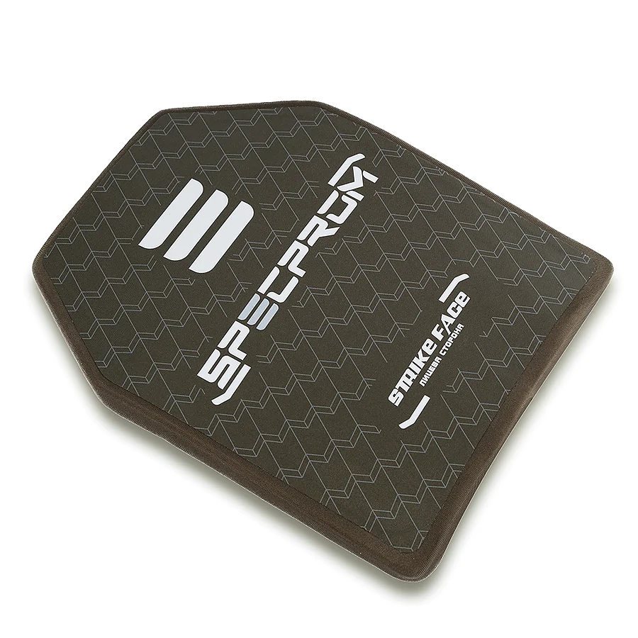 Керамическая бронеплита SPECPROM S-Line 5-го класса. Вес 3.38 кг. Размер 27.5 на 35 см. Олива