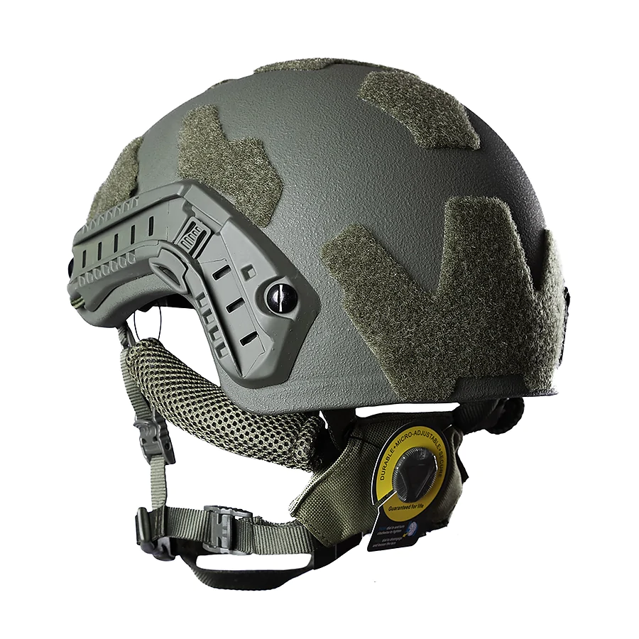 Шолом FAST VELCRO SPECPROM рівень захисту NIJ IIIA. Олива