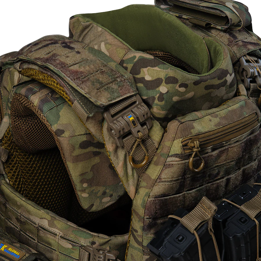Баллистическая защита шеи Warmor Neck Protection 2.0. 2 класс SPECPROM. Мультикам