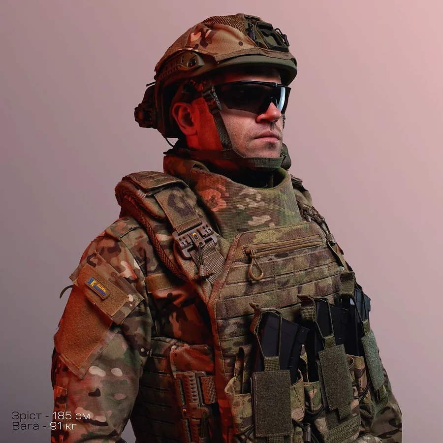 Баллистическая защита шеи Warmor Neck Protection 2.0. 2 класс SPECPROM. Мультикам
