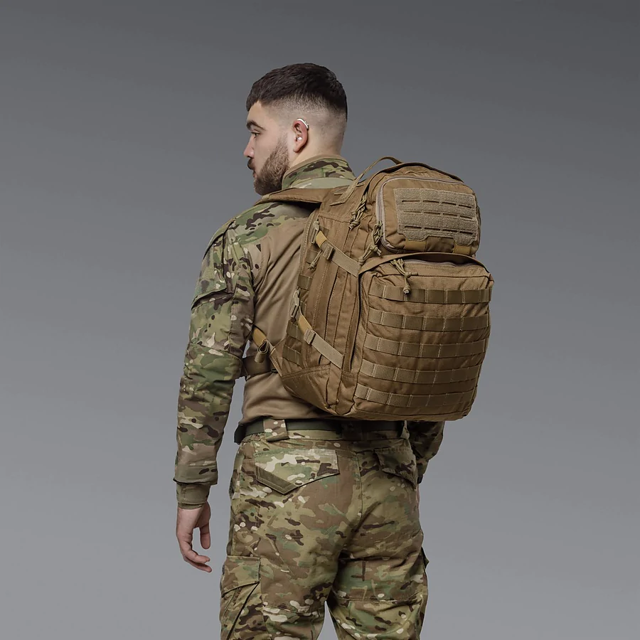Тактичний рюкзак Scout на 40л. Cordura 1000D. Койот
