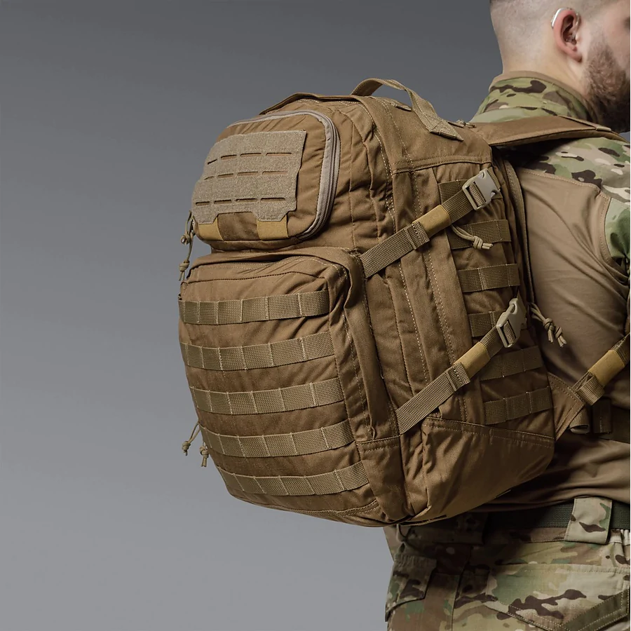 Тактичний рюкзак Scout на 40л. Cordura 1000D. Койот