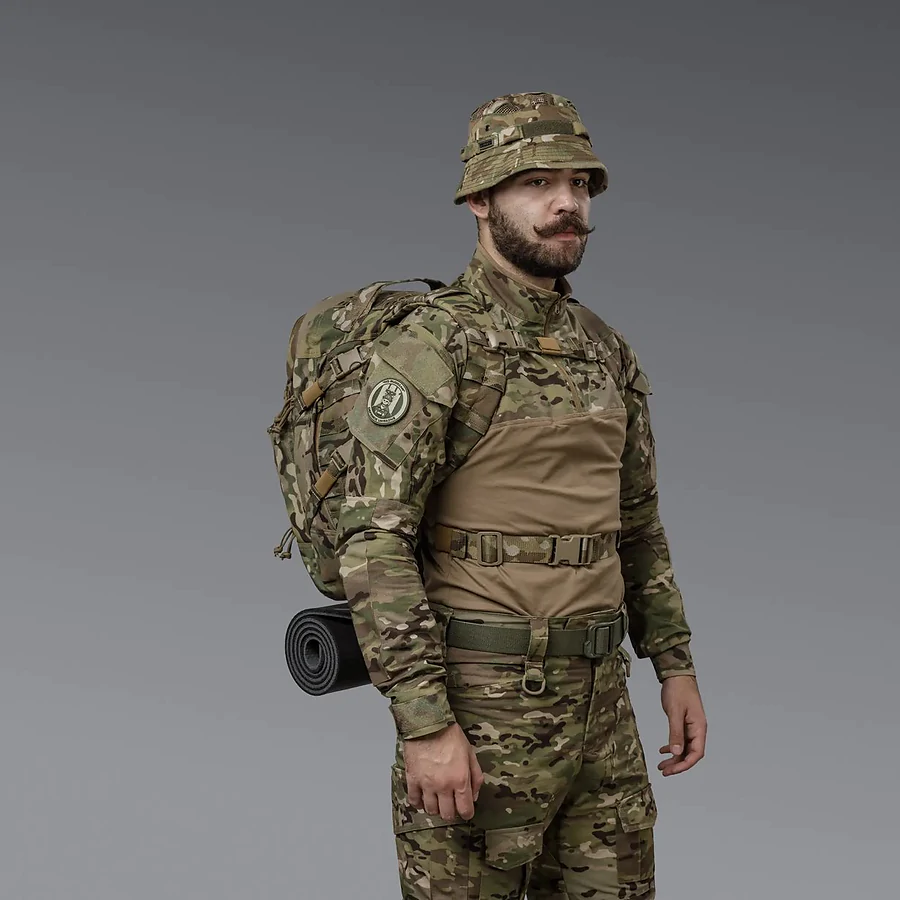 Тактический рюкзак Scout на 40л. Cordura 1000D. Мультикам