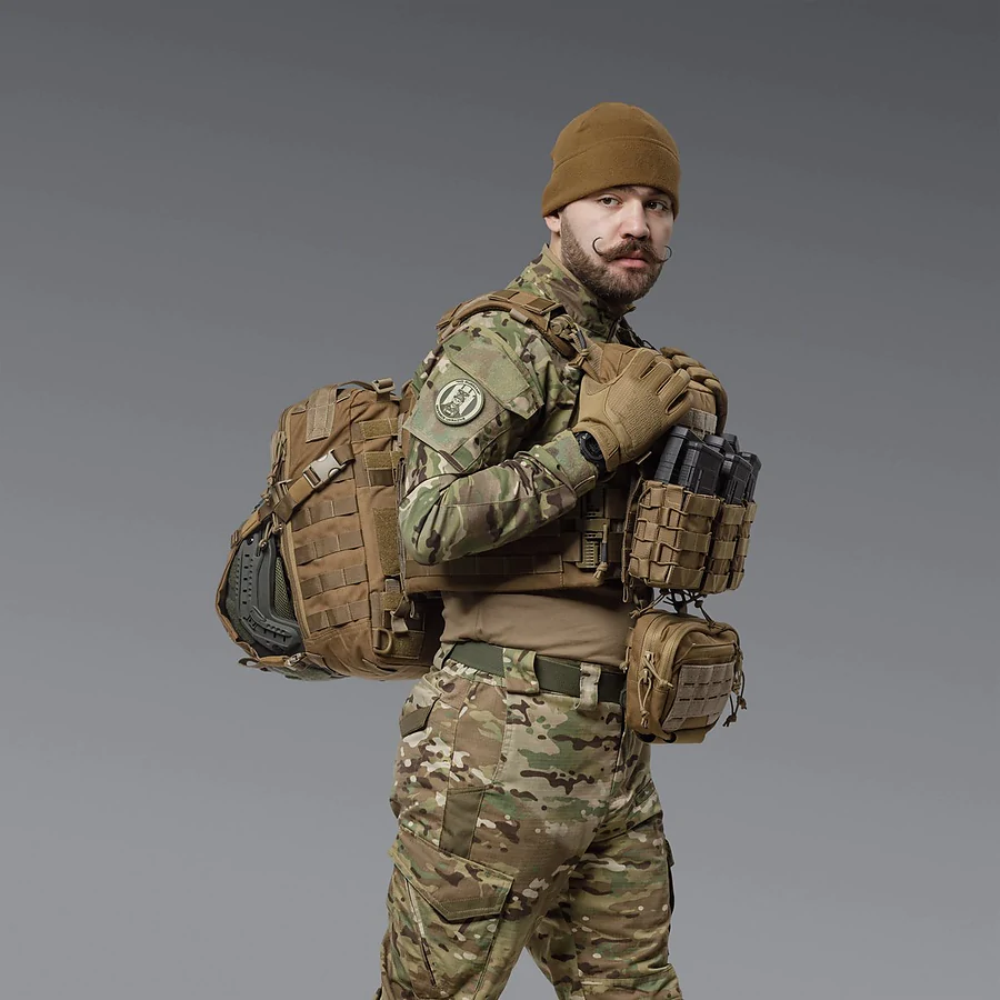 Тактичний рюкзак RAGNAR на 20л. Cordura 500D. Койот