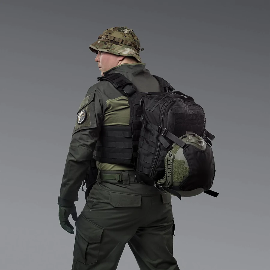 Тактический рюкзак RAGNAR на 20л. Cordura 500D. Черный