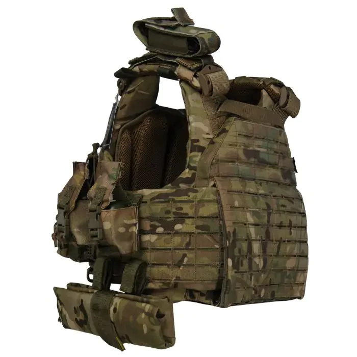 Плитоноска Warmor Gen.6 PRO MAX. Мультикам. Максимальный набор подсумков