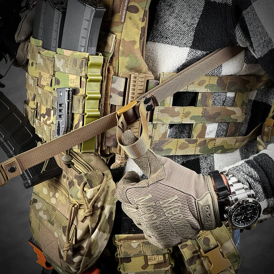 Ремінь одно/двоточковий збройовий RAGNAROK ODIN carbine Gen.II. Койот