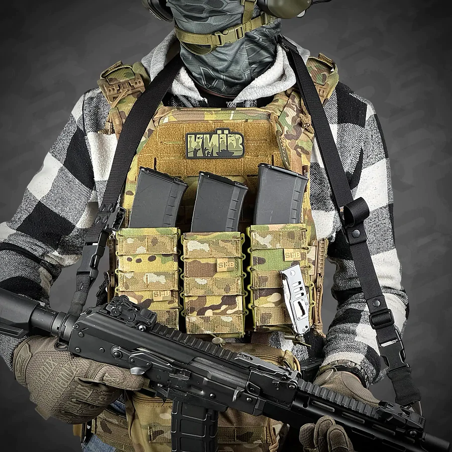 Ремінь одно/двоточковий збройовий RAGNAROK ODIN carbine Gen.II. Чорний