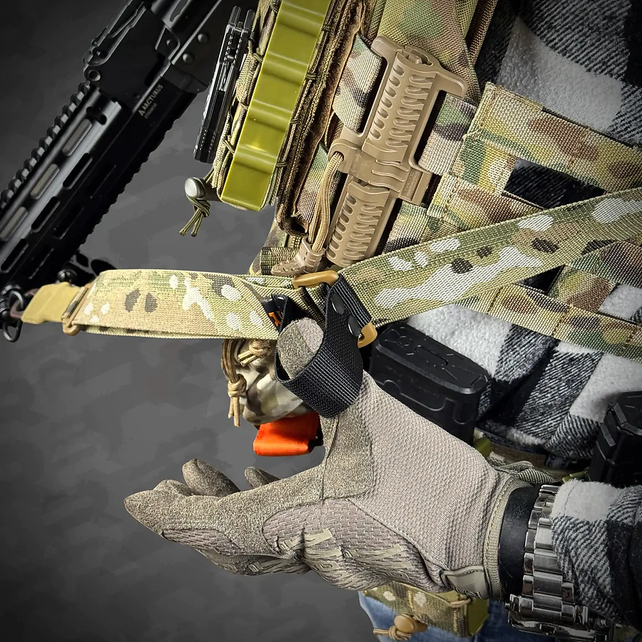 Ремінь RAGNAROK TYR carbine збройовий одно/двоточковий з додатковим кріпленням. Мультикам