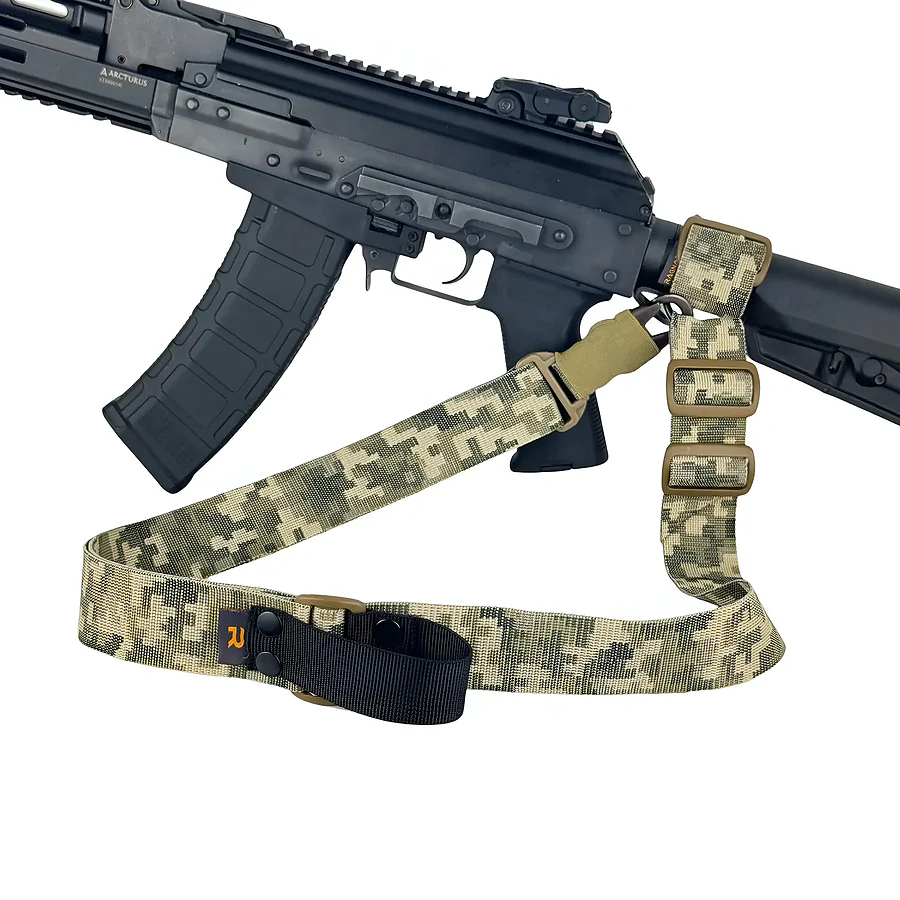 Ремінь RAGNAROK TYR carbine збройовий одно/двоточковий з додатковим кріпленням. Піксель