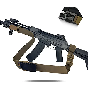 Ремень RAGNAROK TYR carbine оружейный одно/двухточечный с дополнительным креплением. Койот