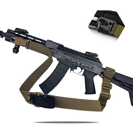 Ремень RAGNAROK TYR carbine оружейный одно/двухточечный с дополнительным креплением. Койот