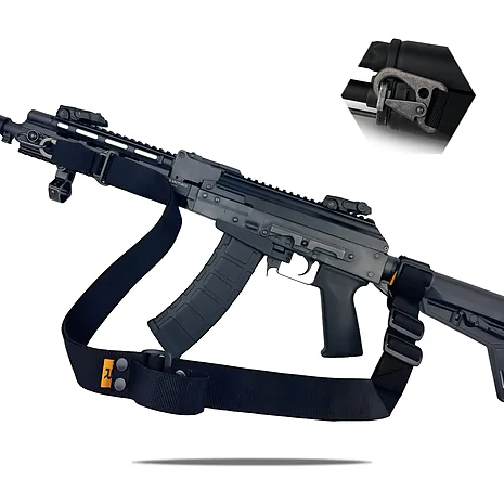 Ремень RAGNAROK TYR carbine оружейный одно/двухточечный с дополнительным креплением. Черный