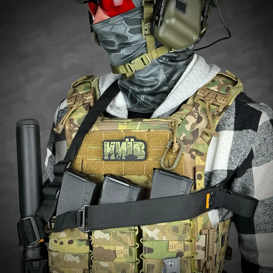 Ремінь RAGNAROK TYR carbine збройовий одно/двоточковий з додатковим кріпленням. Чорний